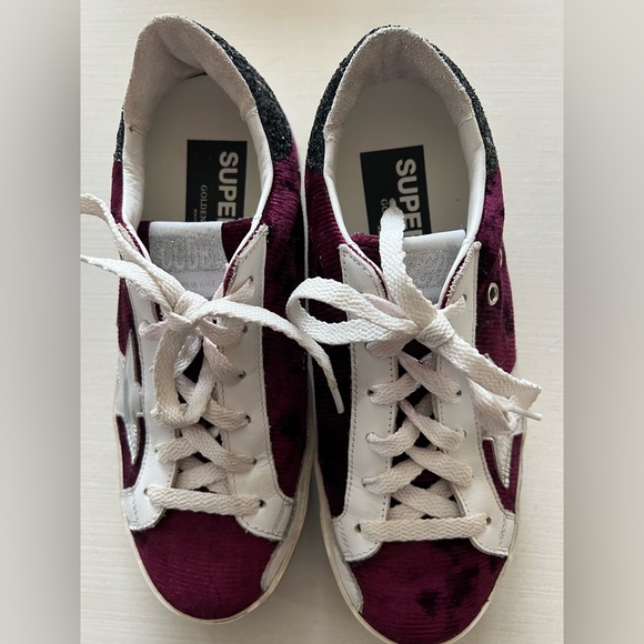 Golden Goose superstar raspberry velvet size 36 - Picture 4 of 4
